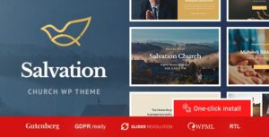 Salvation v1.1.5 - Church & Religion WP Theme