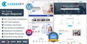 Careerfy v9.1.9 - Job Board WordPress Theme